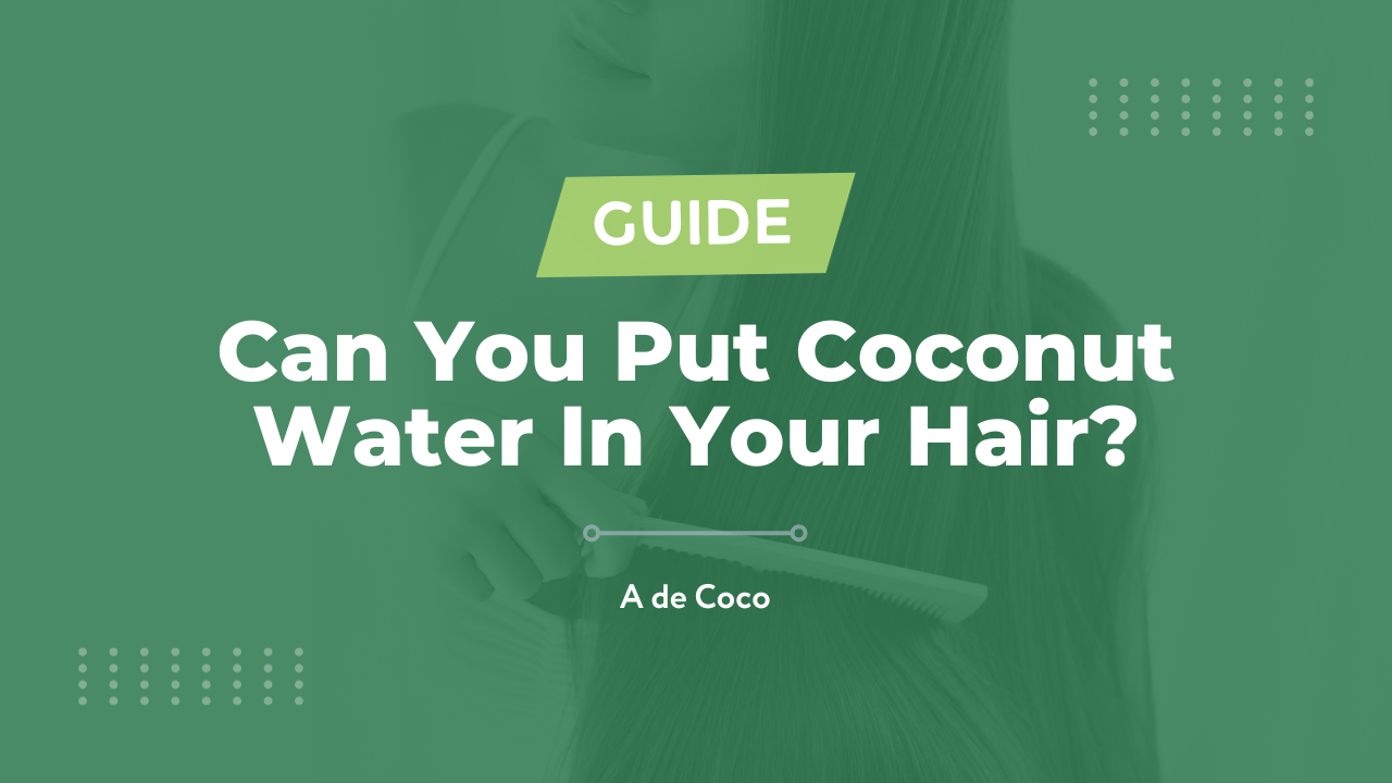 You are currently viewing Can You Put Coconut Water In Your Hair?