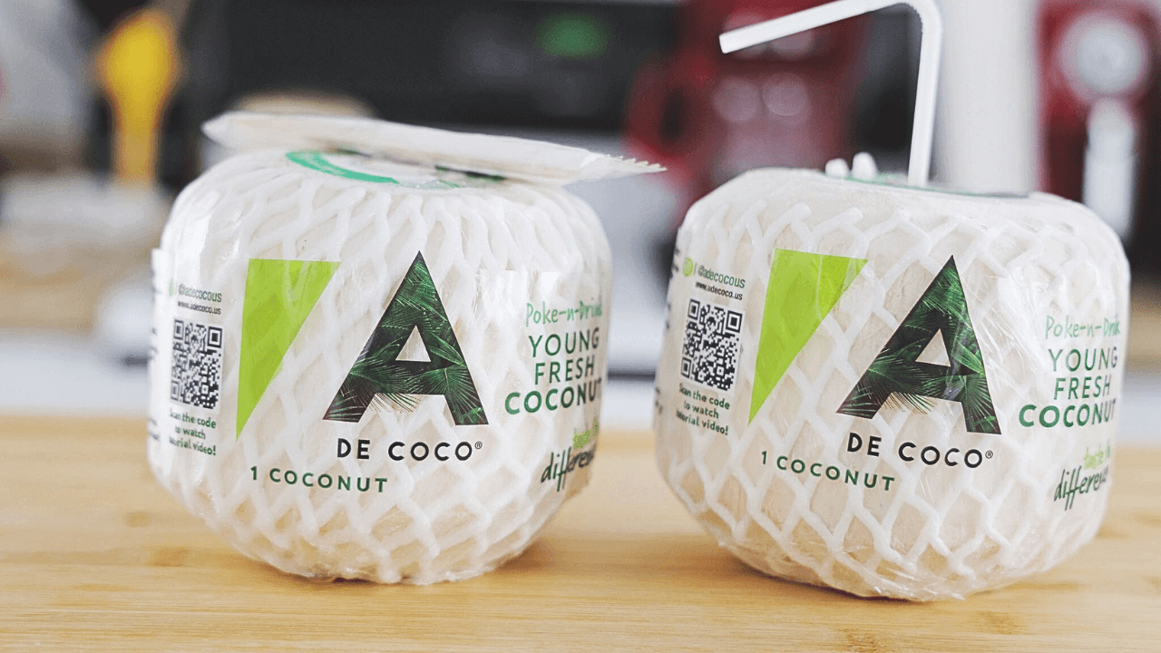 A de Coco's Poke-n-Drink Coconuts To Change How Consumers Enjoy Fresh Coconut